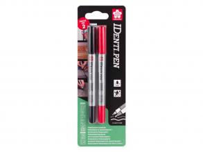Sakura Identi-Pen tollszett, fekete és piros