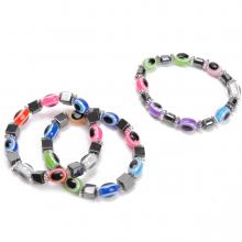 Színes gyöngyös karkötő, több féle, 1 darab