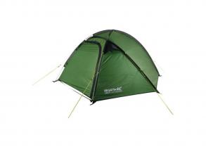 Camping sátor 3 személyes zöld színben