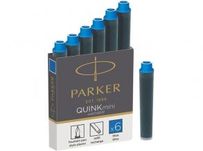 Parker Royal 6db rövid kék tintapatron