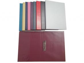 Plastweld PVC A4 sárga kemény hátlapos gyorsfűző