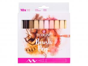 Ecoline ecsetfilc-készlet Portré, 10 szín