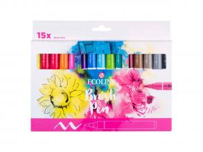Ecoline ecsetfilc-készlet, 15 szín