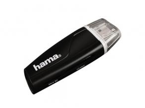 Hama 54115 USB 2.0 SDXC fekete kártyaolvasó