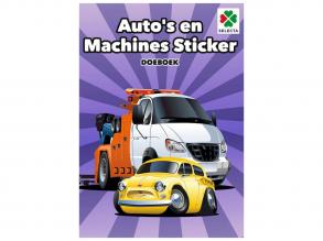 Autók és masinák foglalkoztatókönyv, holland nyelvű