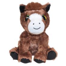 Plüss paci, 15 cm, barna