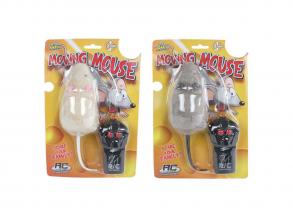 RC egér távirányítóval, 15 cm, 2.4 GHz, 2 féle, 1 db