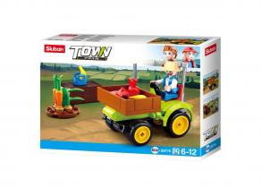 Betakarító traktor - Sluban