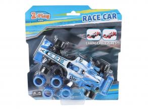 2- Play Formula versenyautó extra gumikkal lendkerekes