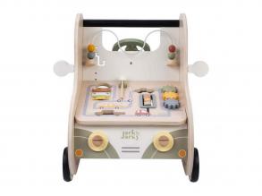 Jack & Jacky fa járássegítő-és aktivitási autó