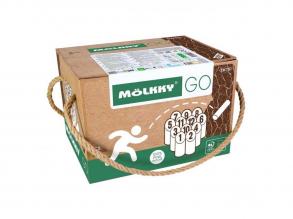 Molkky GO fenyőfa dobójáték 12 kúppal
