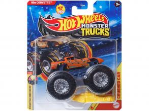 Hot Wheels: Monster Trucks - '80 Corvette kisautó 1/64 - Mattel