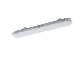 LED lámpatest , 18 Watt , 60 cm , természetes fehér , 150 lm/W , kompakt armatúra , por- és páravédett , IP65 , EGLO , 61476