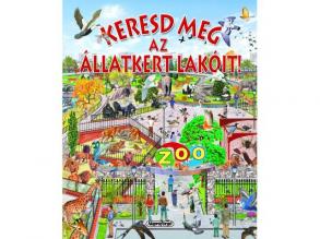 Keresd meg az állatkert lakóit! ismeretterjesztő könyv