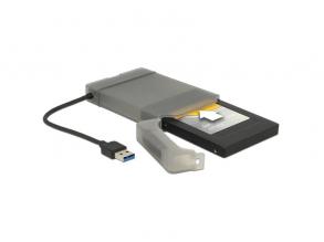 Delock DL62742 2,5" külső SATA HDD ház USB 3.0-mal