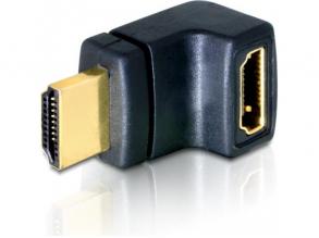 Delock 65072 HDMI apa > HDMI anya 90° adapter