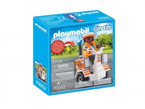 Playmobil Doktornő kétkerekű járgánnyal