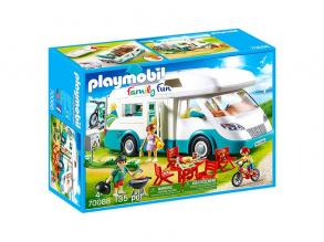 Playmobil: családi lakókocsis kempingezés - 70088