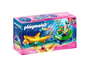 Playmobil Magic: A tenger királya cápafogattal - 70097