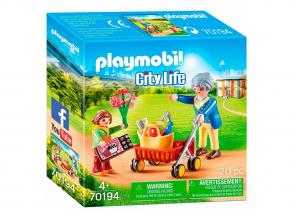 Nagyi guruló járókerettel - City Life - Playmobil (70194)