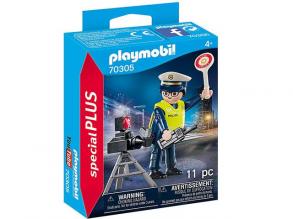 Playmobil: Special Plus - Rendőr sebességmérővel (70305)