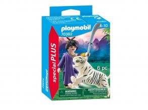 Playmobil Ázsiai harcos tigrissel