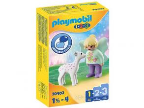 Playmobil: 1-2-3 - Tündérke őzgidával (70402)