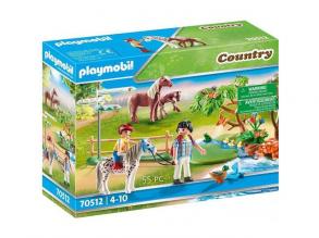 Playmobil: Vidéki élet - Vidám pónis kirándulás (70512)