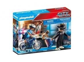 Playmobil: Rendőrségi bicikli - A zsebtolvaj nyomában 70573
