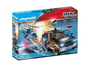 Playmobil: Rendőrségi helikopter - A menekülő autós nyomában 70575