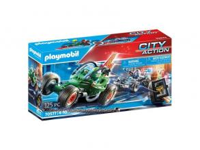 Playmobil: Rendőrségi gokart - A széfrabló nyomában 70577