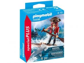 Playmobil: Special Plus - Kalóz tutajjal és pörölycápával (70598)