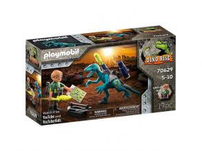 Playmobil: Dino Rise - Uncle Rob: Harcra készen (70629)