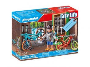 Playmobil: Városi élet - E-Bike szerviz (70674)