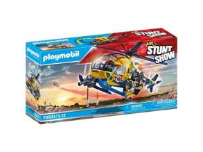 Playmobil: Air Stuntshow - Helikopter filmforgatáshoz (70833)