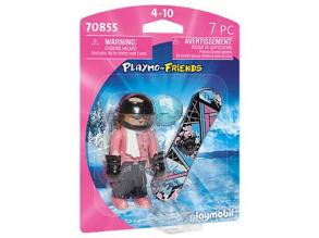 Playmobil: Városi élet - Snowboardos lány (70855)