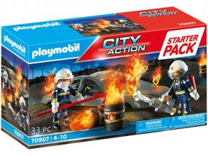 Playmobil: Starter Pack Tűzoltók gyakorlaton