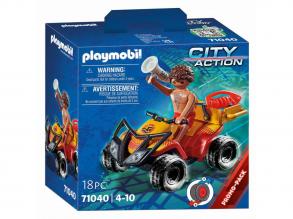 Playmobil City Action 71040 Életmentő Quad
