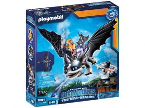 Playmobil: Dragons Nine Realms - Thunder & Tom (71081)