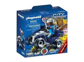 Playmobil: Rendőr Speed Quad (71092)