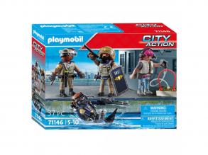 Playmobil City Action 71146 Taktikai egység figurakészlet