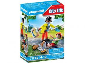Playmobil: City Life Ápoló és páciense (71245)