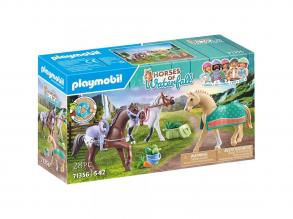 Playmobil: Lovas szett Morgan, Quarter & Shagya (71356)