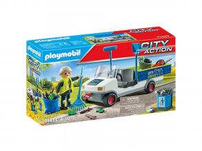 Playmobil: Várostakarítás elektromos járművel (71433)