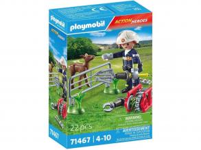 Playmobil: Tuzoltó állatmentés közben (71467)