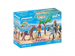 Playmobil: Tengerparti lovaglás Ameliával és Bennel (71470)