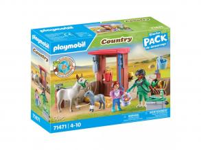 Playmobil Vidéki állatorvos szamarakkal - 71471