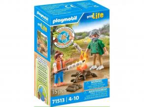 Playmobil: Tábortuz pillecukorral (71513)