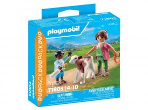 Playmobil 71803 Farmer borjával