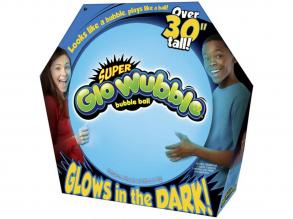 Super Glo Wubble világító buboréklabda kék színben 75cm